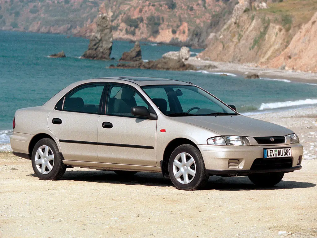 Mazda 323 (BA) 5 поколение, рестайлинг, седан (10.1996 - 08.1998)